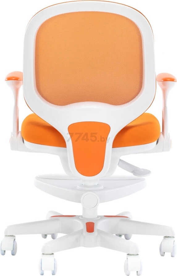 Кресло компьютерное EVERPROF Kids 102 ткань оранжевый - Фото 3