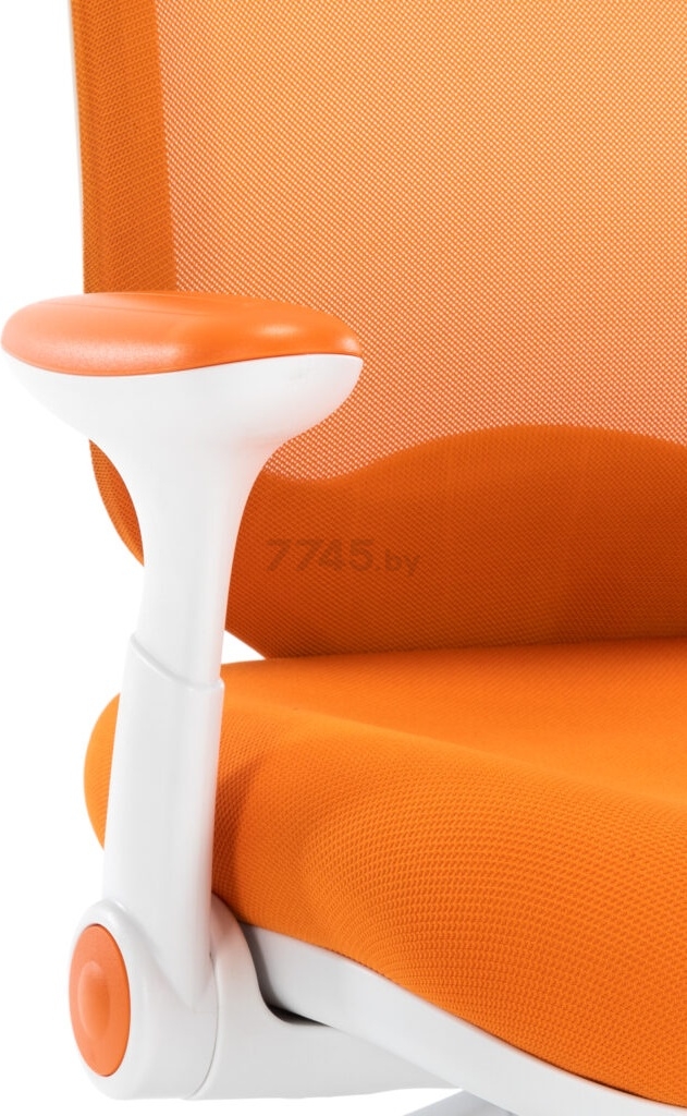 Кресло компьютерное EVERPROF Kids 102 ткань оранжевый - Фото 8