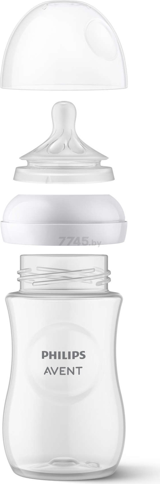 Бутылочка для кормления PHILIPS AVENT Natural Response от 1 мес 260 мл Жираф (SCY903/66) - Фото 7