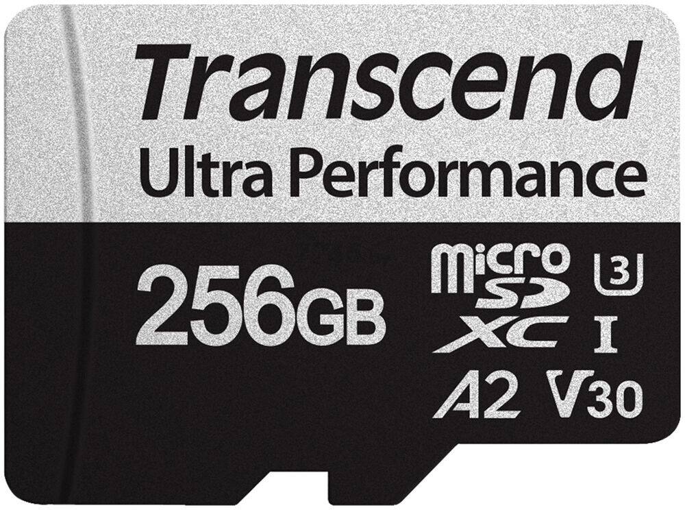 Карта памяти TRANSCEND 340S MicroSDXC 256Gb с адаптером SD (TS256GUSD340S)