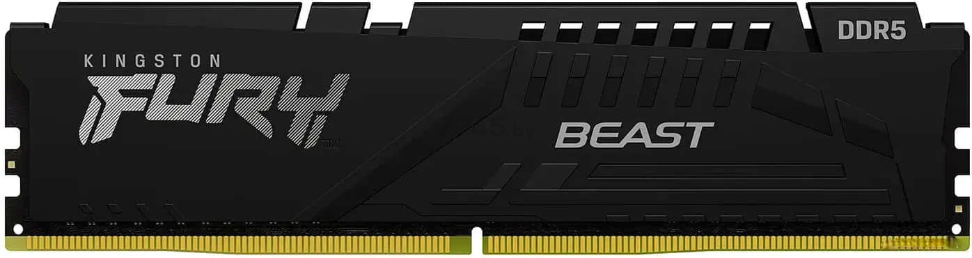 Оперативная память KINGSTON Fury Beast 32GB DDR5 PC5-41600 (KF552C40BB-32) - Фото 2