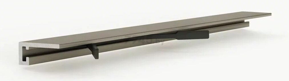 Плинтус напольный алюминиевый LACONISTIQ Micro 19 ARM 2,45 м шампань анодированный (7629SHA) - Фото 2