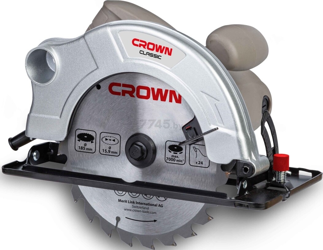 Пила циркулярная CROWN CT15074