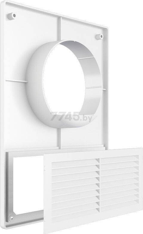 Решетка вентиляционная ZERNBERG Duct 2518-125 (10240721) - Фото 6