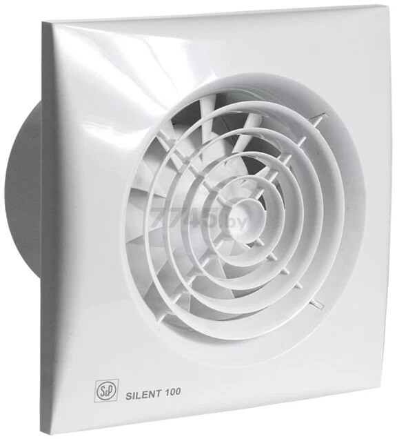 Вентилятор вытяжной накладной SOLER&PALAU Silent-100 CZ Ecowatt (5210610000) - Фото 2