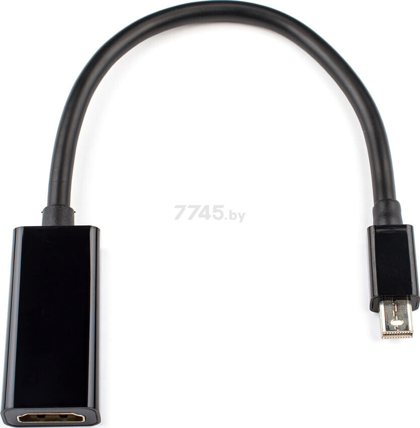 Переходник ATCOM miniDisplayPort(m) to HDMI(f) Black (AT1042) - Фото 2