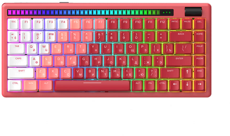 Клавиатура игровая DAREU A84 Pro Flame Red (A84 Pro Flame Red)