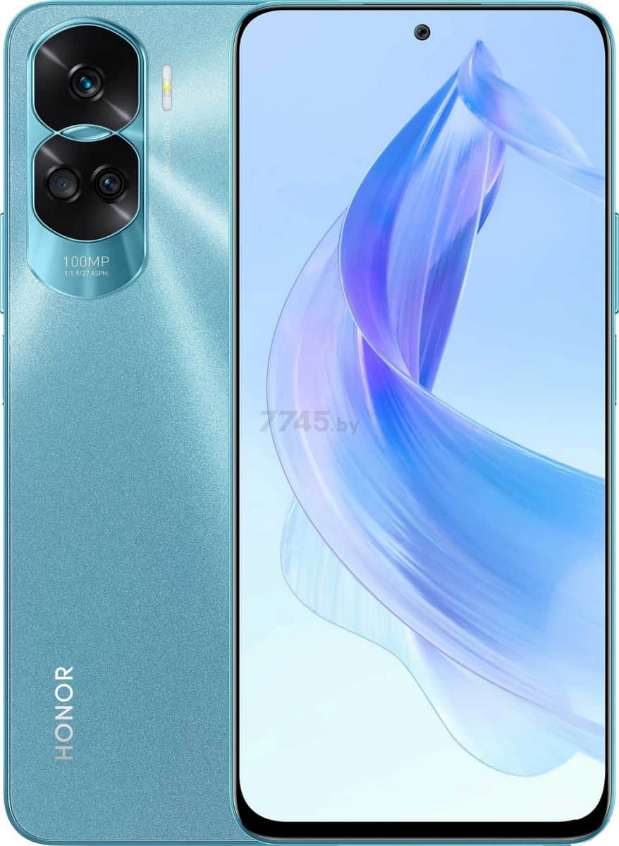 Смартфон HONOR 90 Lite 8GB/256GB Cyan Lake