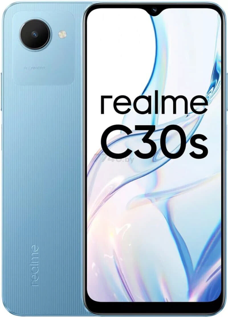 Смартфон Realme C30s 3GB/64GB синий - Фото 10