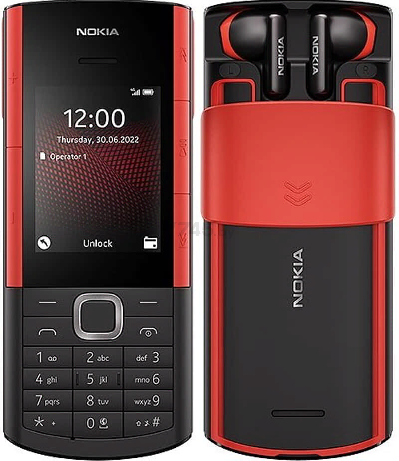Мобильный телефон NOKIA 5710 XpressAudio Dual SIM ТА-1504 Black (16AQUB01A11) - Фото 2
