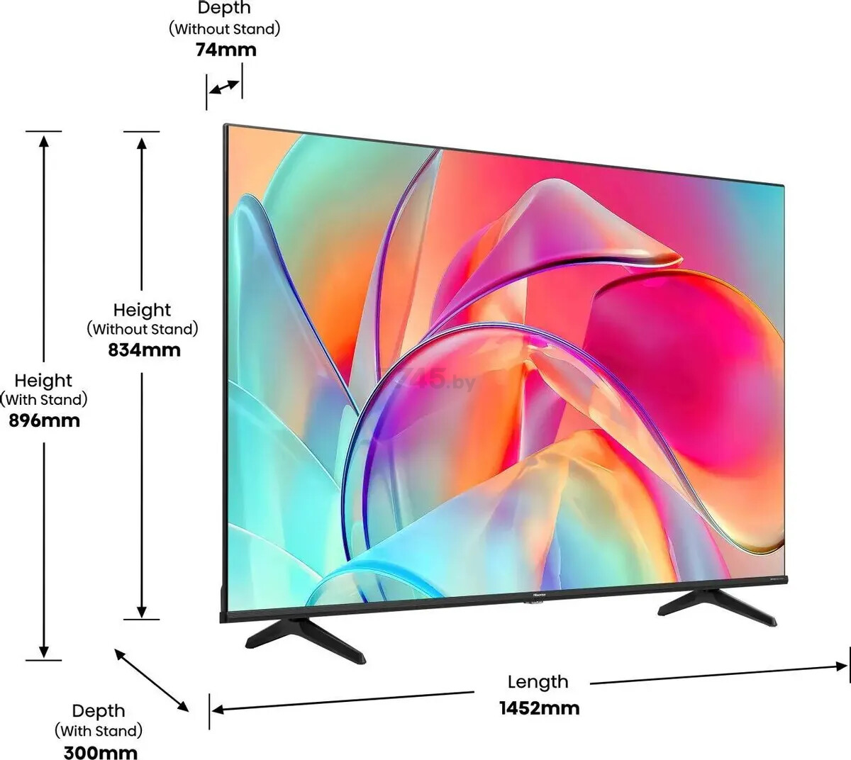 Телевизор HISENSE 65E7KQ - Фото 9