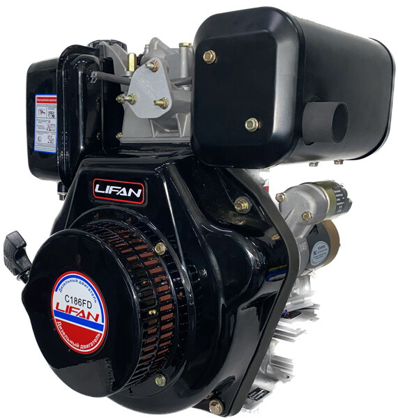Двигатель дизельный LIFAN C186F-D (H8614-0165) - Фото 2