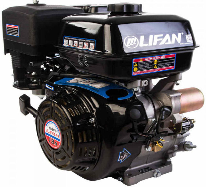 Двигатель бензиновый LIFAN 188FD (02135)