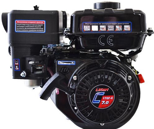 Двигатель бензиновый LIFAN 170F-C Pro (06083)