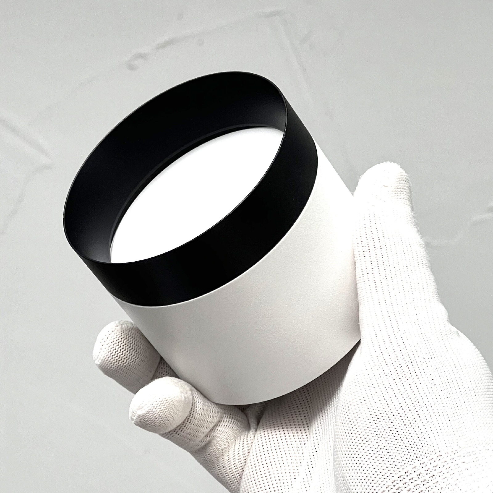 Светильник точечный накладной GX53 TRUENERGY Modern белый/черный (21029) - Фото 6