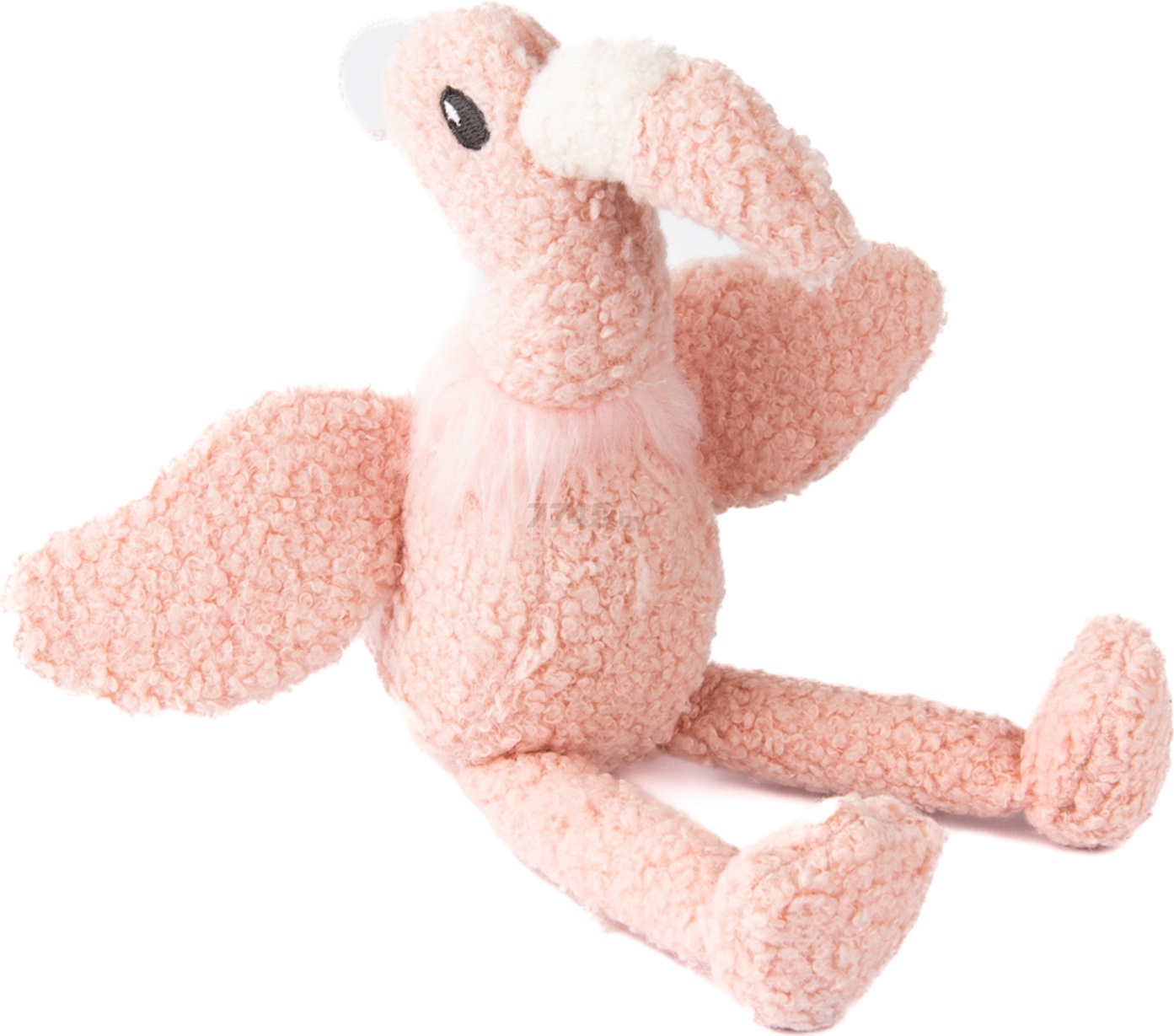 Игрушка для собак TUFFLOVE Фламинго 25 см розовый (WB24270-VA) - Фото 2