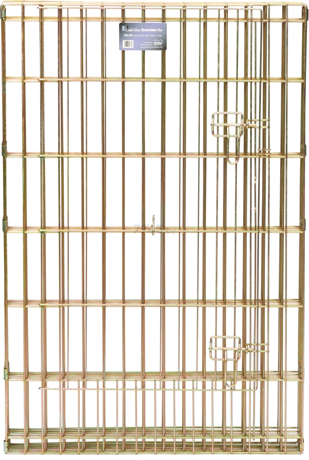 Вольер для животных MIDWEST 8 панелей 61х61 см позолоченный цинк (540-24) - Фото 3