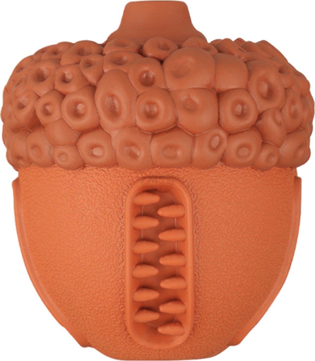 Игрушка для собак MR.KRANCH Орех с пищалкой аромат сливок 8,5x10 см коричневый (MKR000191)
