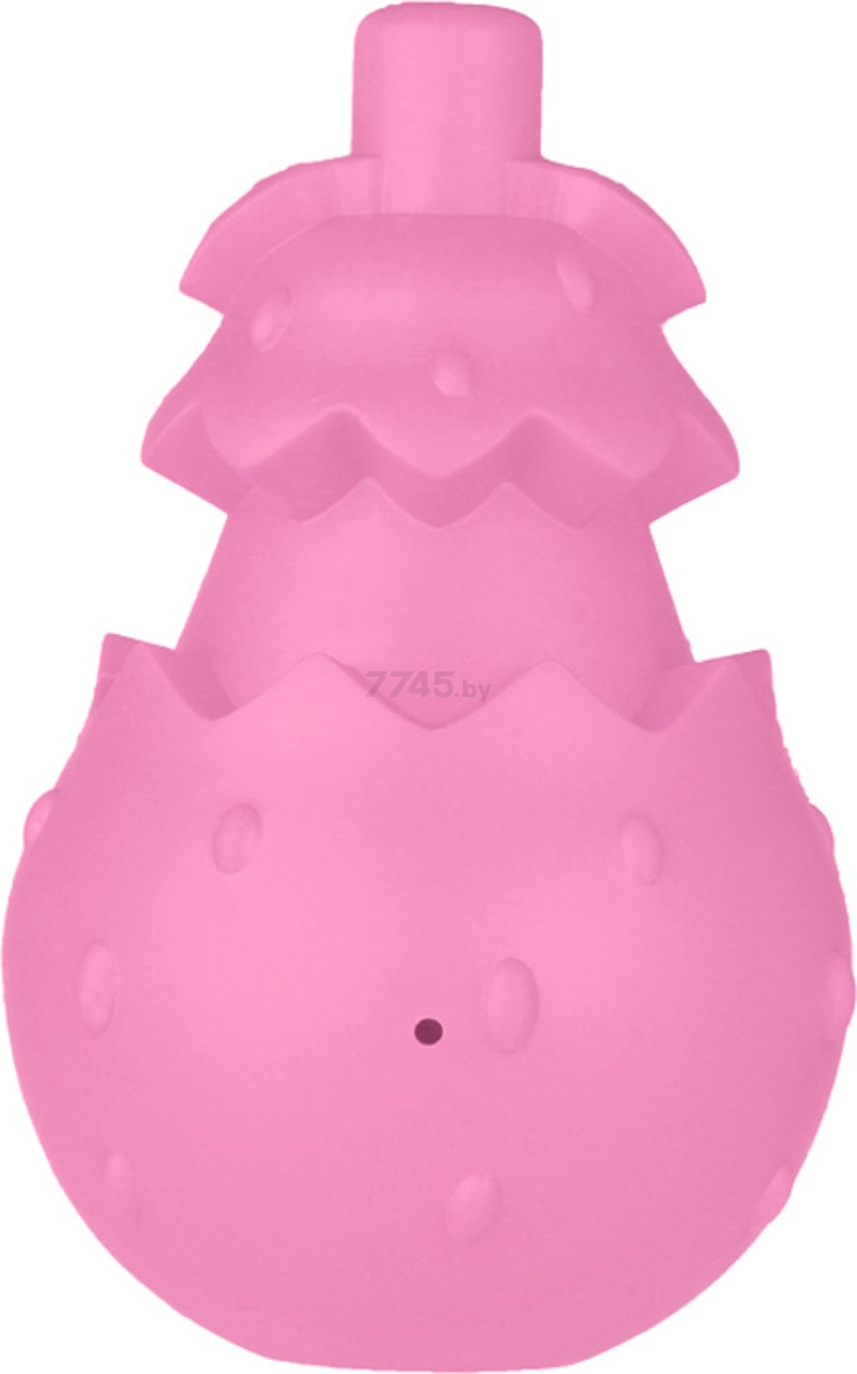 Игрушка для собак MR.KRANCH с ароматом бекона 8x13 см розовый (MKR001218)