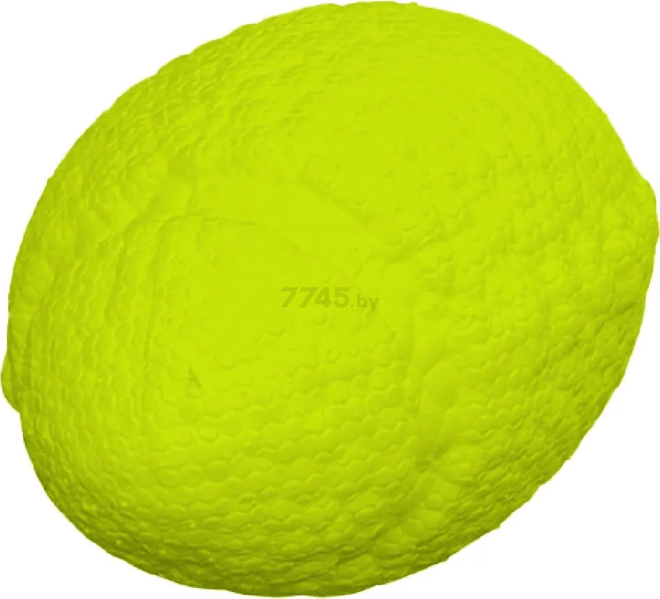 Игрушка для собак MR.KRANCH Мяч-регби 14 см неон желтый (MKR003218) - Фото 3