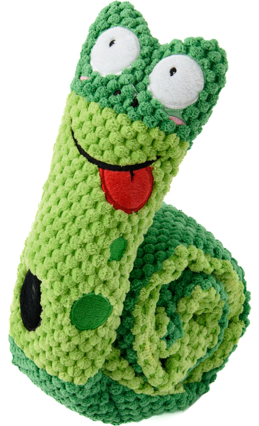 Игрушка для собак MR.KRANCH Червячок с карманами под лакомство 70 см зеленый (MKR000100)