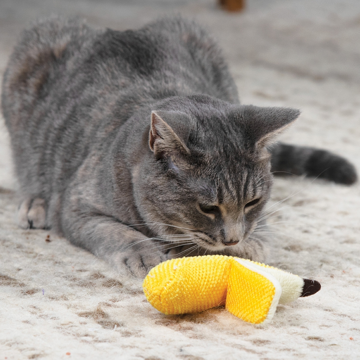 Игрушка для кошек PETSTAGES Dental Банан 21,6x8,9x3,2 см (67835) - Фото 3