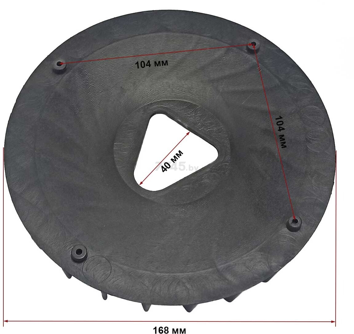 Крыльчатка маховика для двигателя STARK 168F/GX200-170F/GX210 (03094) - Фото 3