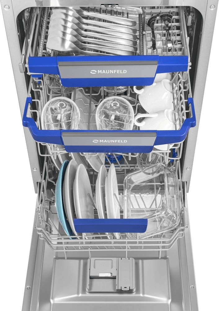 Машина посудомоечная встраиваемая MAUNFELD MLP-08IMROI (КА-00016959) - Фото 10