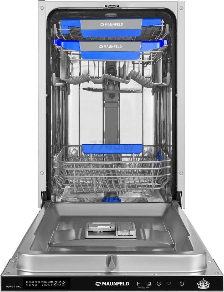 Машина посудомоечная встраиваемая MAUNFELD MLP-08IMROI (КА-00016959) - Фото 5