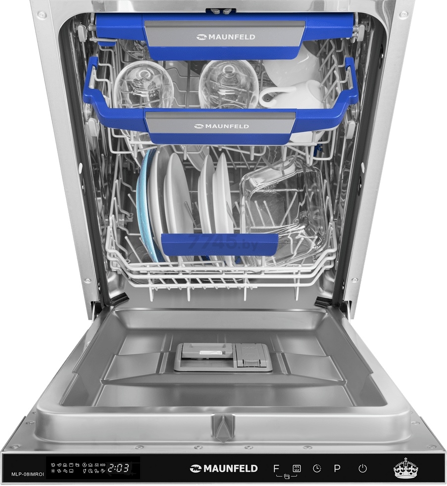 Машина посудомоечная встраиваемая MAUNFELD MLP-08IMROI (КА-00016959) - Фото 9