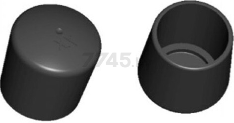 Заглушка для труб круглая наружная 16 мм STARFIX 10 штук (SMM2-45939-10)