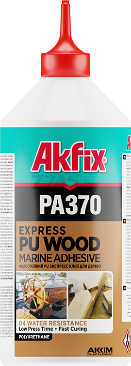 Клей столярный AKFIX PA370 Д4 для дерева 500 г (GA3705)