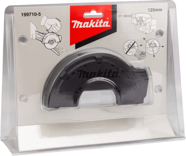 Защита кожуха пластиковая 125 болгарки MAKITA 9565HR (199710-5) - Фото 8