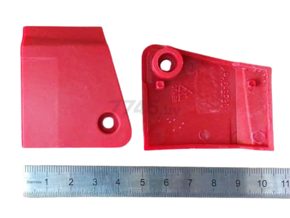 Крышка щеткодержателя правая для болгарки WORTEX AG2326S (S1M-ZP15-48)