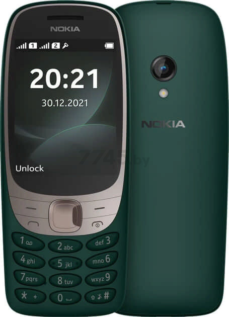 Мобильный телефон NOKIA 6310 Dual Sim Green (16POSE01A08)
