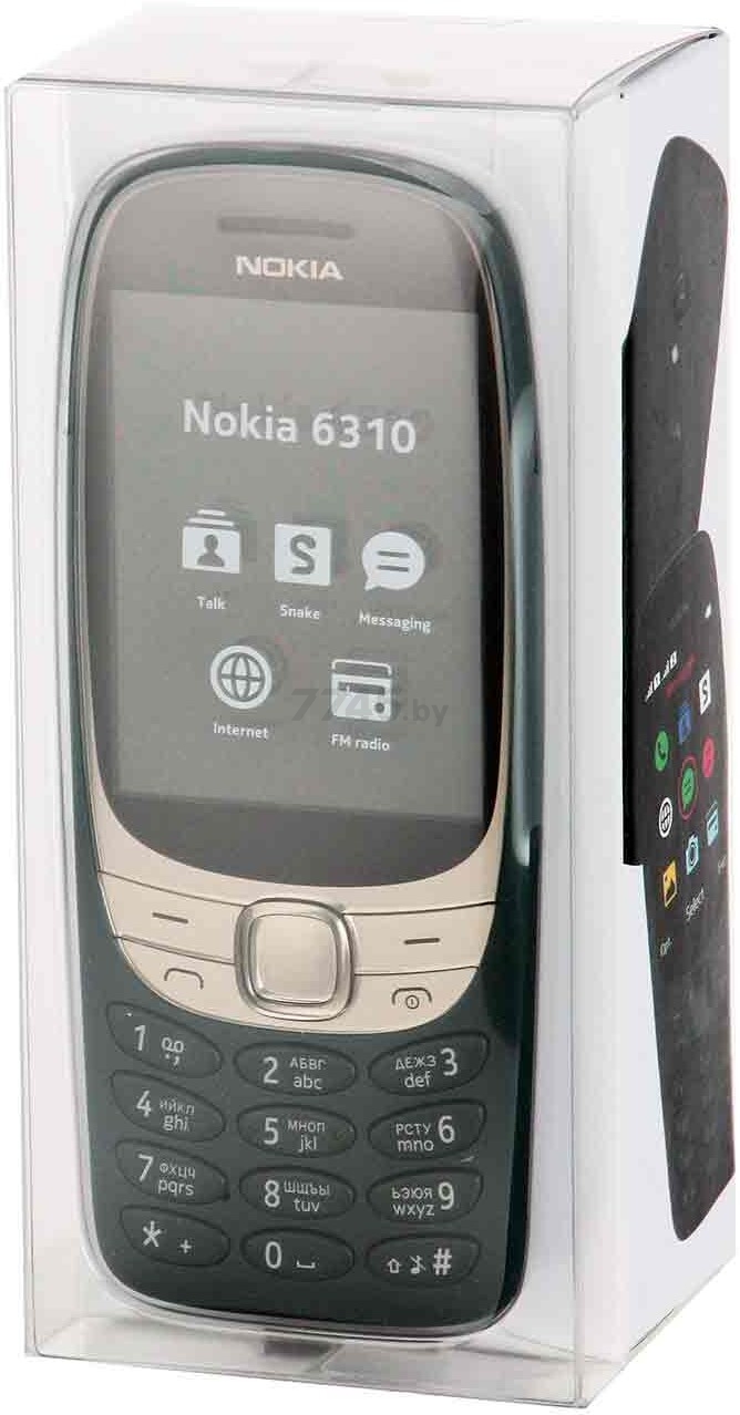 Мобильный телефон NOKIA 6310 Dual Sim Green (16POSE01A08) - Фото 10