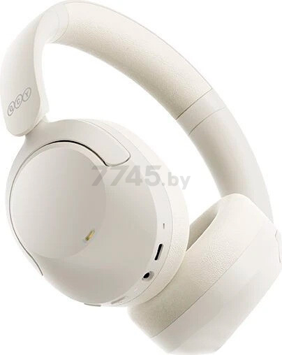 Наушники-гарнитура беспроводные QCY H4 ANC White (BH22H4A White) - Фото 5