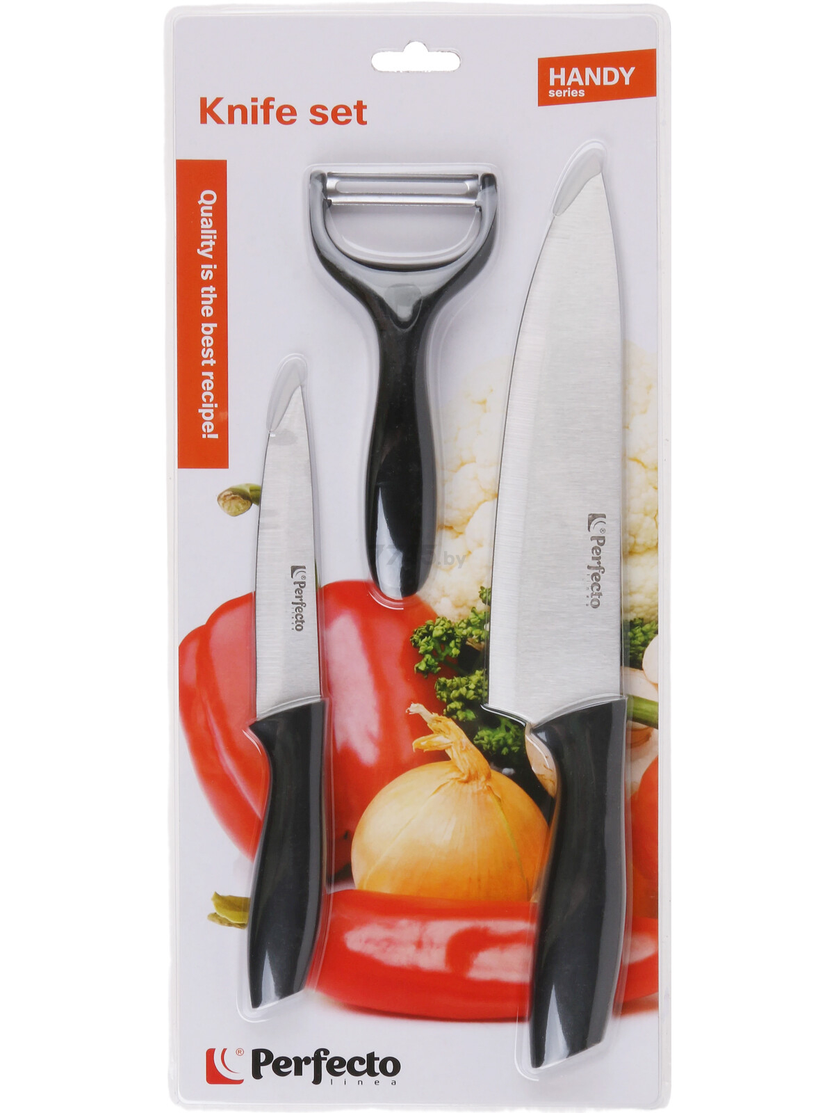 Набор ножей PERFECTO LINEA Handy 3 предмета (21-162301) - Фото 9