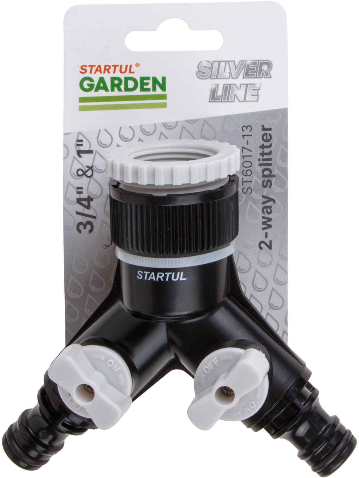 Тройник-распределитель 3/4" и 1" STARTUL GARDEN SILVER LINE (ST6017-13) - Фото 2