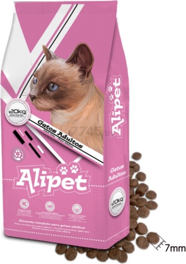 Сухой корм для кошек ALIPET 20 кг (5600760440662) - Фото 2