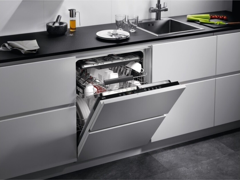 Машина посудомоечная встраиваемая AEG FSE83708P - Фото 8