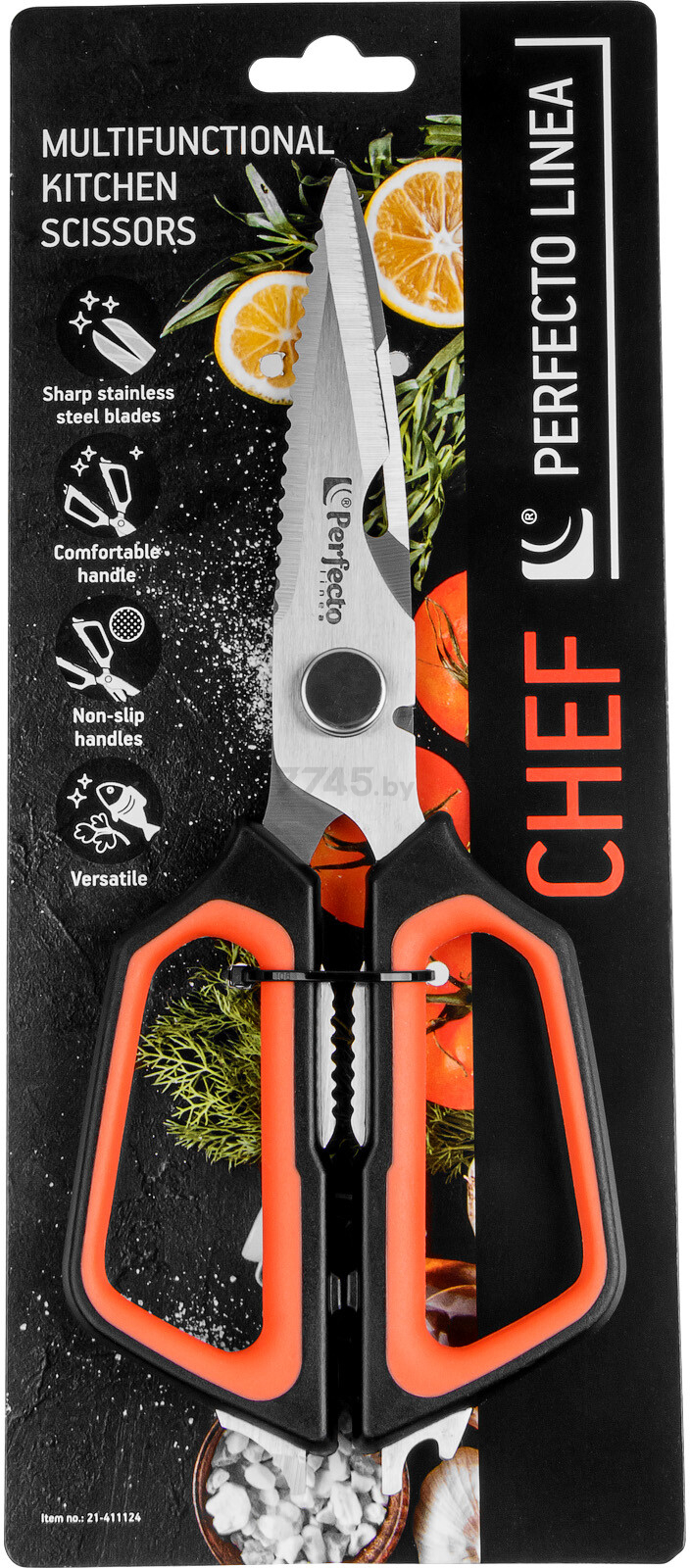 Ножницы кухонные PERFECTO LINEA Chef 22,8 см (21-411124) - Фото 2