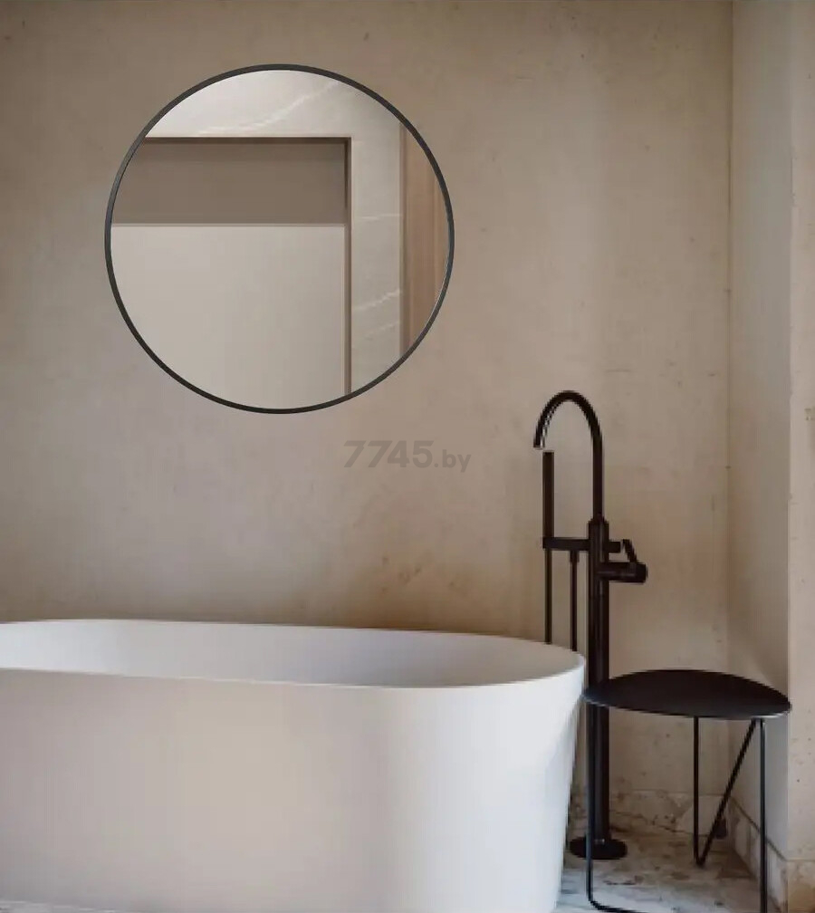 Зеркало для ванной EMZE UV D600 (UV.60.60.CHE) - Фото 8