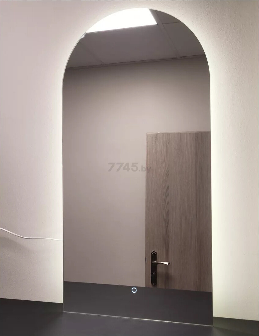 Зеркало для ванной с подсветкой EMZE LED ARC 500х1000 (LED.ARC.50.100.AF.4K) - Фото 8