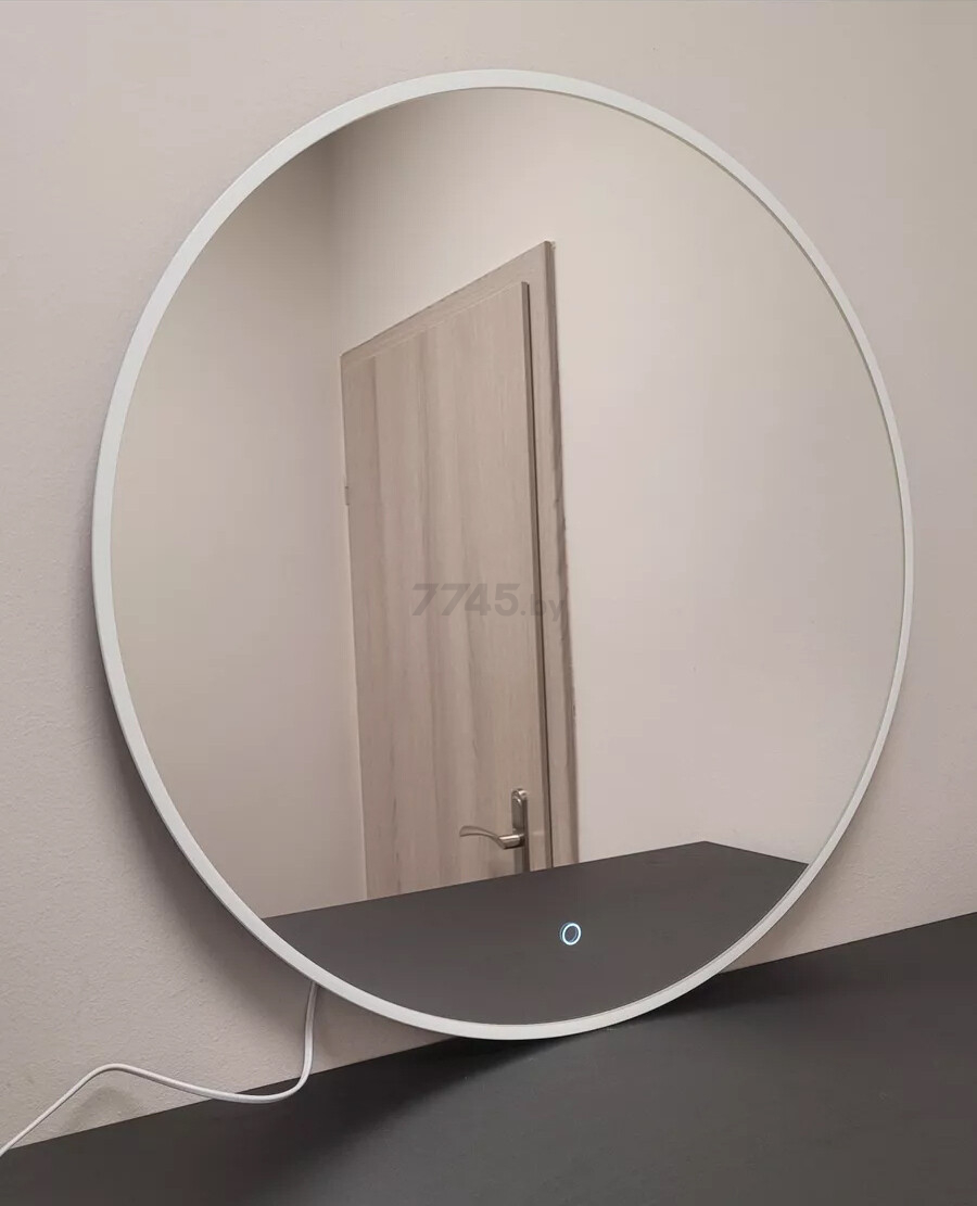 Зеркало для ванной с подсветкой EMZE UV LED D600 (LED.UV.60.60.BEL) - Фото 11