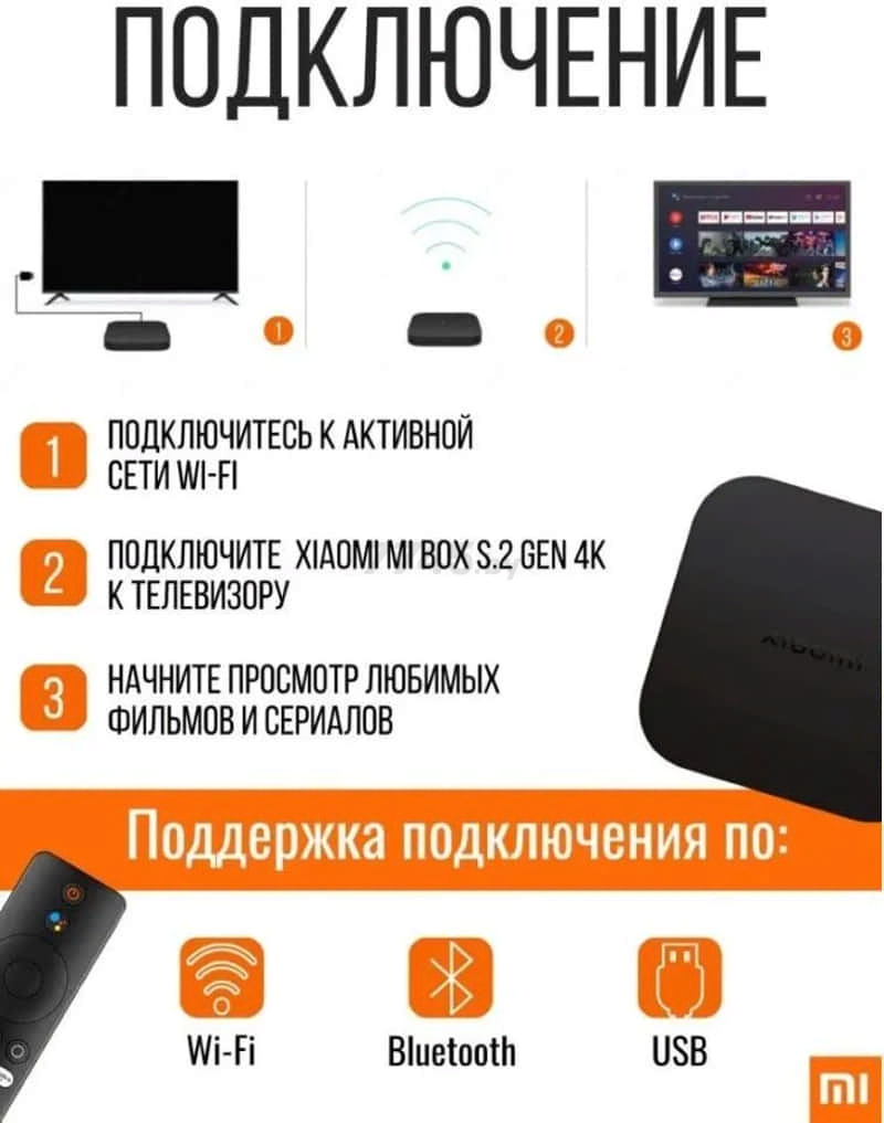 Смарт-приставка XIAOMI TV Box S 2nd Gen (PFJ4151EU) - Фото 10