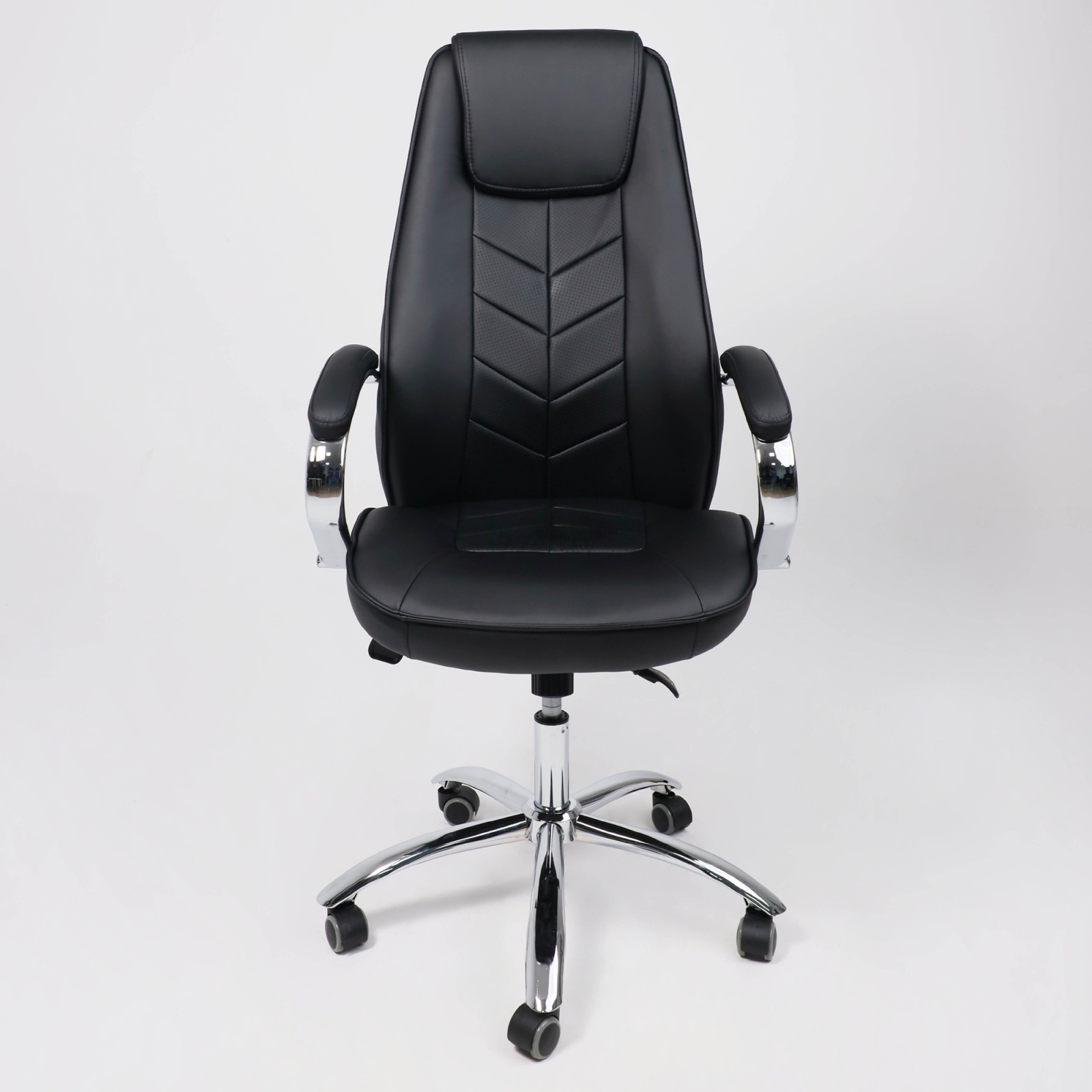 Кресло компьютерное AKSHOME Kapral Eco черный (104298) - Фото 4