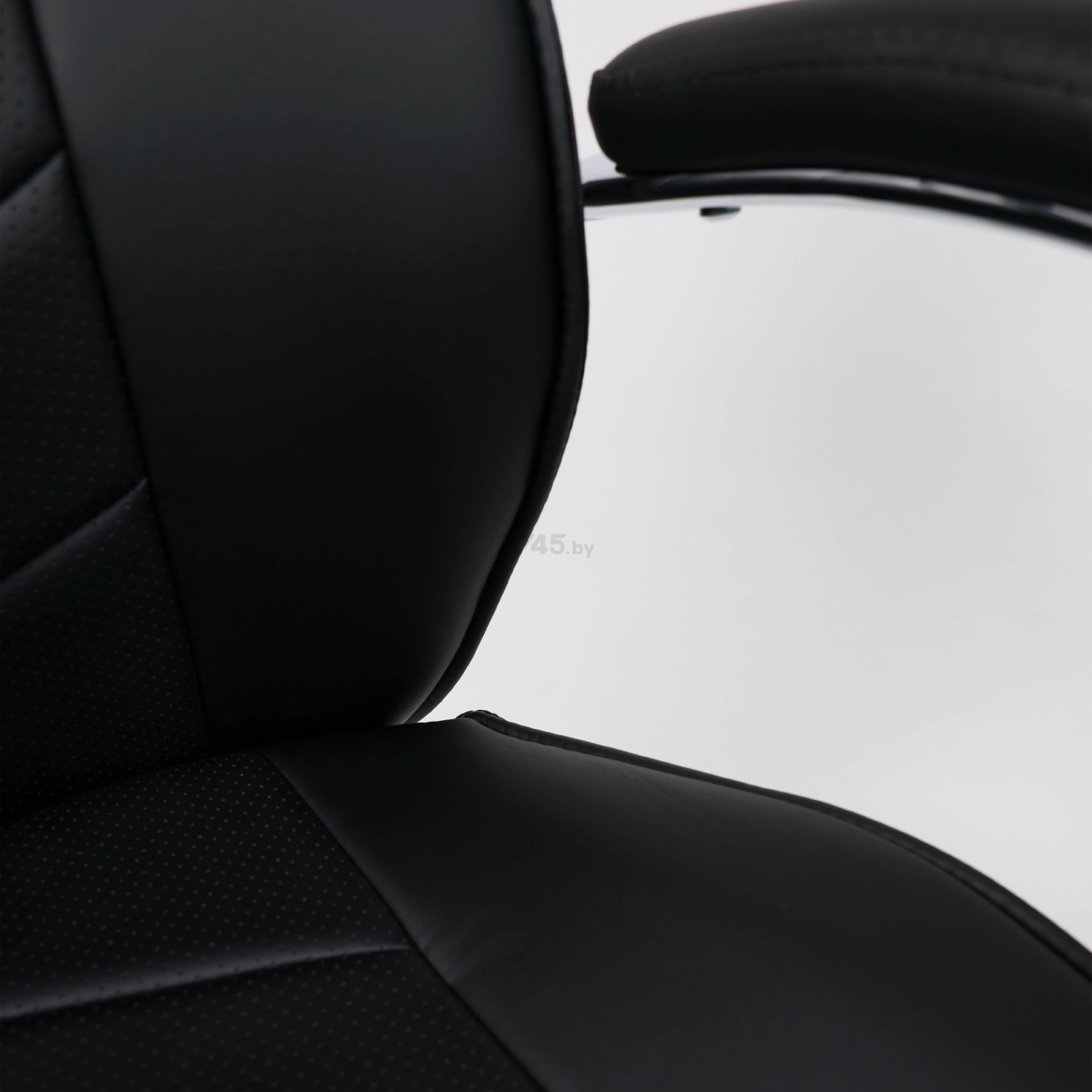 Кресло компьютерное AKSHOME Kapral Eco черный (104298) - Фото 7