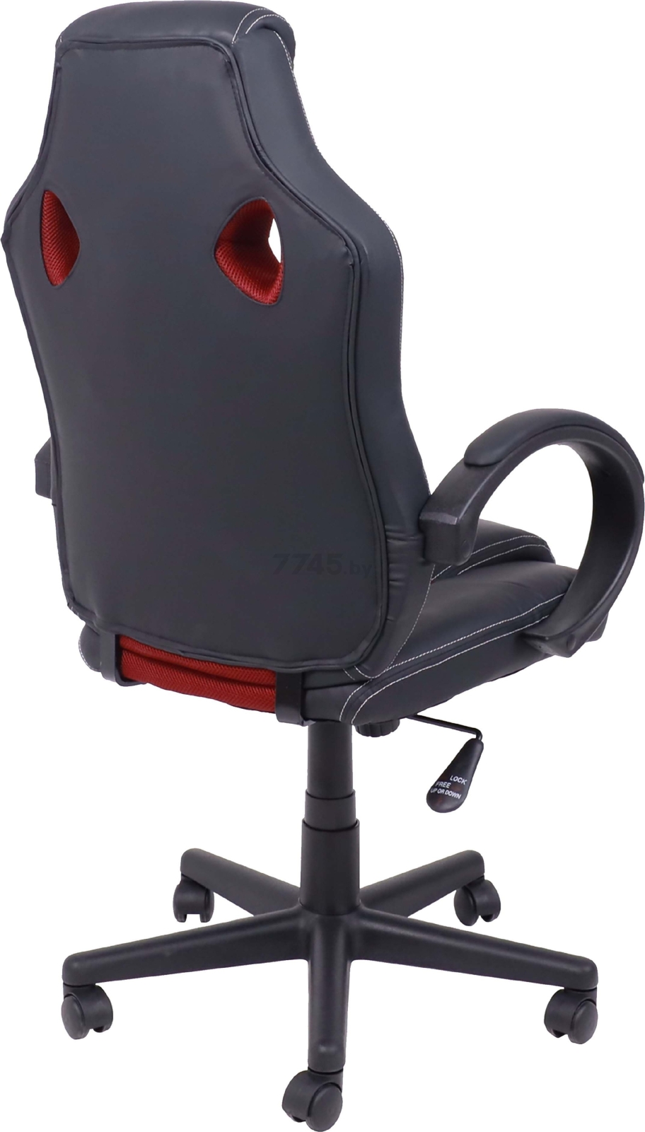 Кресло компьютерное AKSHOME Fan бордовый (103101) - Фото 4