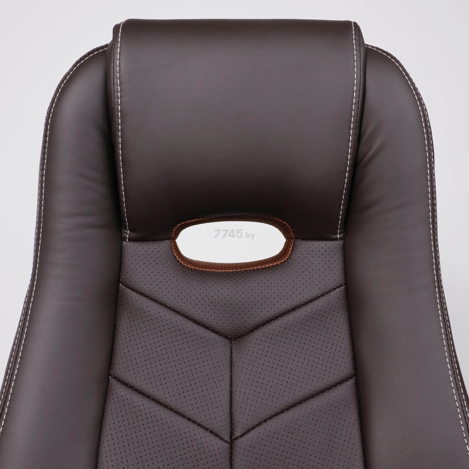 Кресло компьютерное AKSHOME Cobra Eco коричневый (104289) - Фото 7